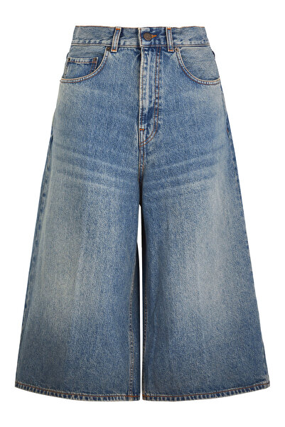 Haikure Wide Leg Denim Trousers