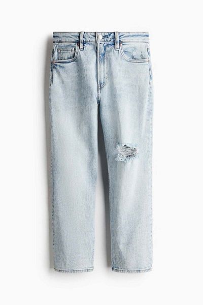 H&M Slim Straight High Ankle Jeans