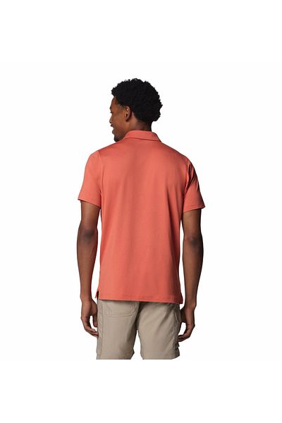 Columbia Tricou polo cu mânecă scurtă pentru bărbați Tech Trail