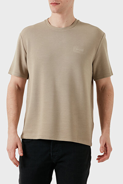 BOSS Streç Modal Regular Fit Bisiklet Yaka T Shirt Erkek T SHİRT 50527377 275