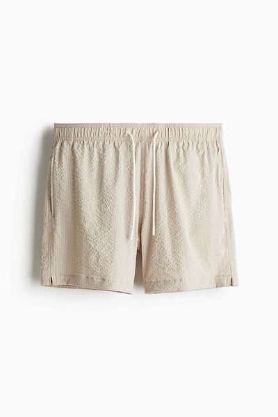 H&M Seersucker swim shorts