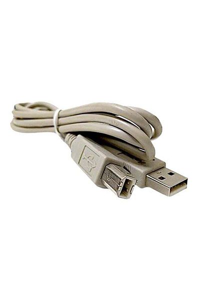 Generic كابل طابعة USB 2.0 رمادي 3 متر