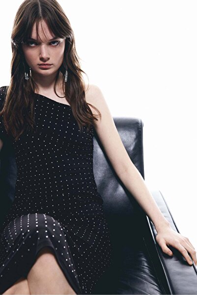 H&M One-shoulder Bodycon Dress