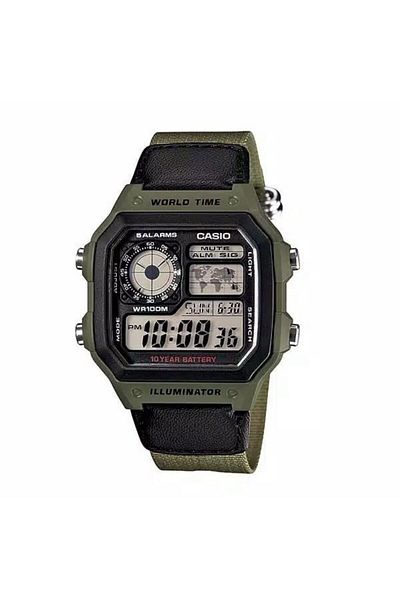 Casio Casio Men's AE-1200WHB-3BVDF Digital Waterproof Watch