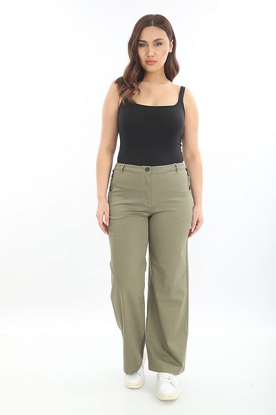 EXİTLİNE Women S Loose Wide Leg Pants - High Waist, Casual and Relaxed Fit