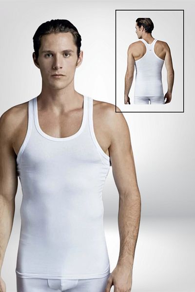 vory Eros Men's Athlete Undershirt 2 Pack Compac Fabric Boxed