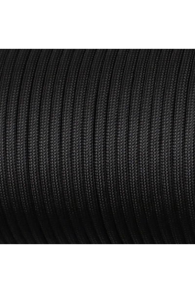 Choice حبل باراكورد عسكري أسود 550 بطول 30 مترًا، 7 خيوط، 4 مم، حبل مظلة تكتي...