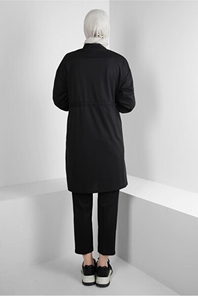 Alvina Gathered Waist Stripe Detailed Tunic 43840