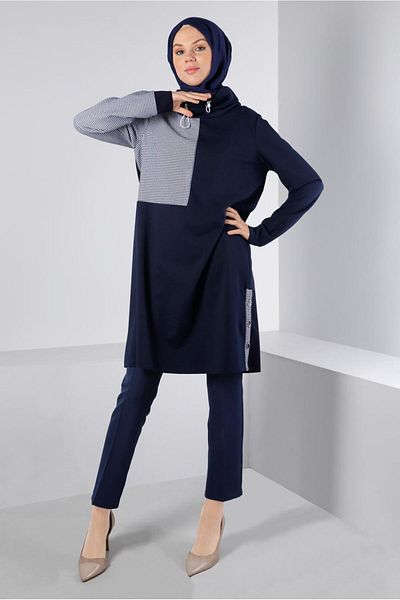 Alvina Classic Pipe Leg Trousers 70460