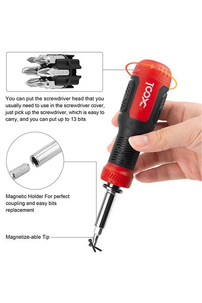xool 200 in 1 Precision Screwdriver Set, Electronics Repair Tool Magnetic Driver Kit with 164 Bits