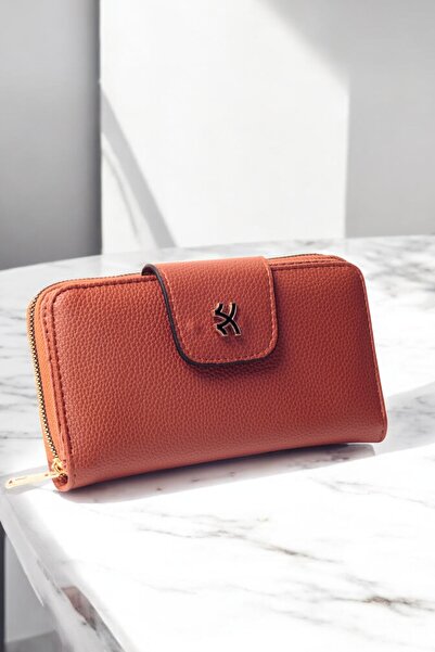 KRB POLO ACCESSORİES إكسسوار محفظة نسائي ذو مظهر جلدي أنيق للموسم الجديد، متي...