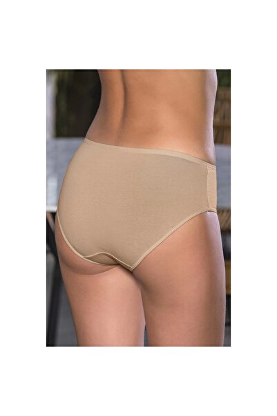 Narnuga Marsilyan- Cotton High Waist Slip Panties Skin (Mgp2966)