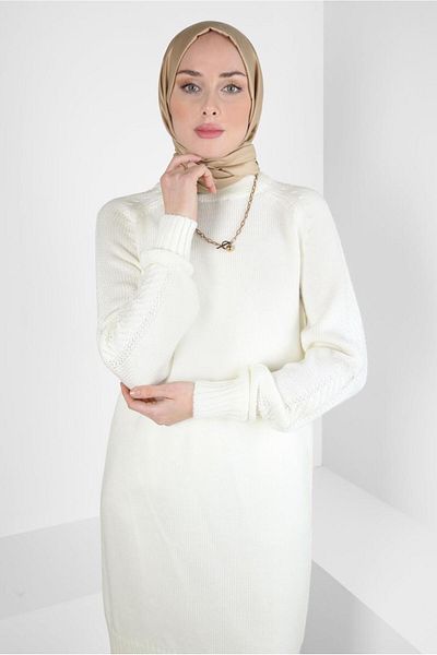 Alvina 44032 Model Knitwear Tunic