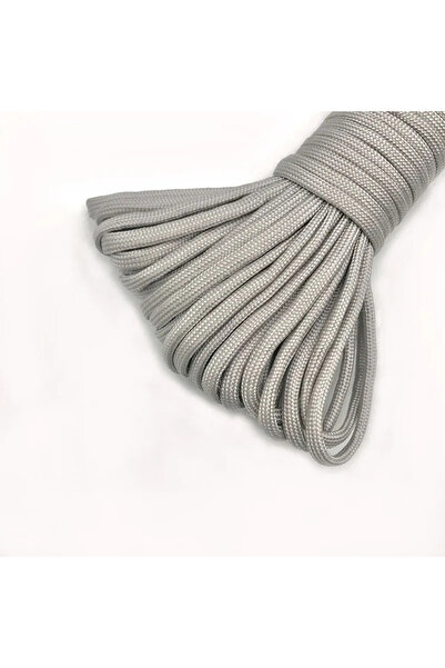 Choice حبل باراكورد رمادي خفيف بطول 31 مترًا، مقاس 4، قطر 4 مم، 7 أنوية حامل،...