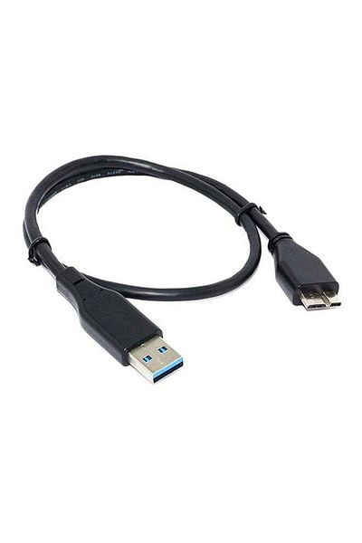 Generic كابل القرص الصلب USB 3.0 أسود