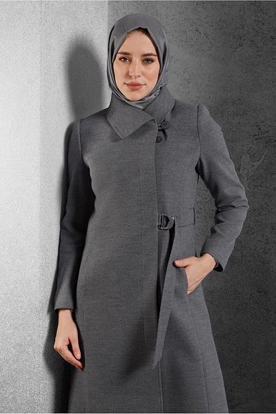 Alvina 90563 Μοντέλο Παλτό Ζώνης