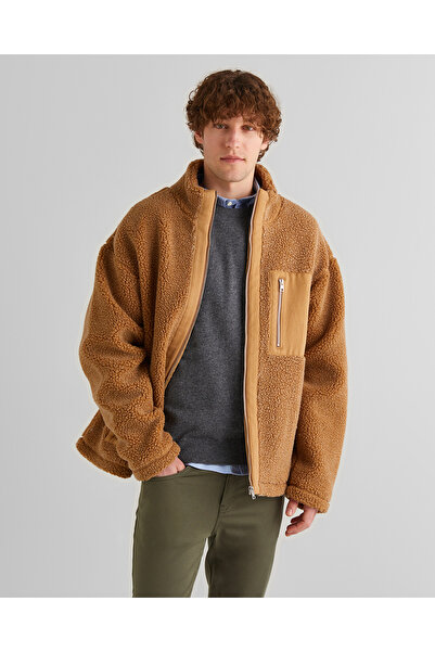 Gant Erkek Kahverengi Relaxed Fit Fermuarlı Mont