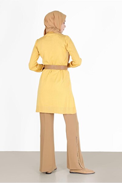 Alvina SELF PATTERNED SLEEVES TRICOT TUNIC 42036