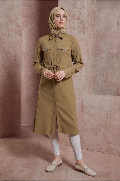 Alvina STONEY WAIST GARNED TUNIC 43930
