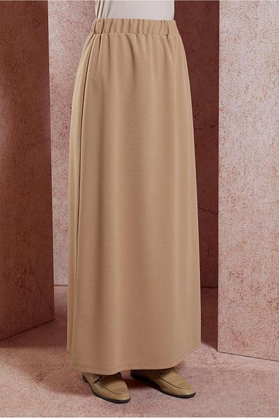 Alvina 60555 Model Fusta cu talie elastica