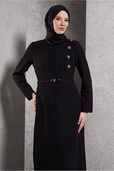 Alvina 45189 Μοντέλο Φόρεμα Hijab - Με Ζώνη