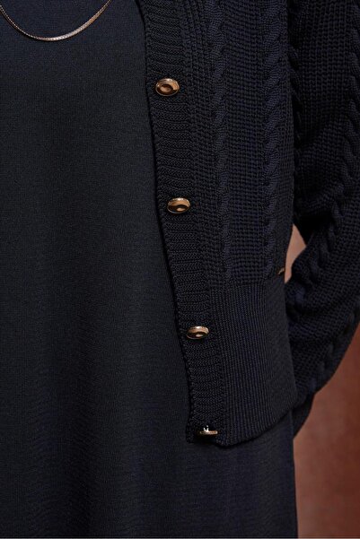 Alvina ELBİSELİ TRİKO TAKIM 44973