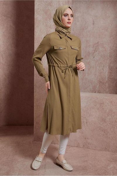 Alvina STONEY WAIST GARNED TUNIC 43930