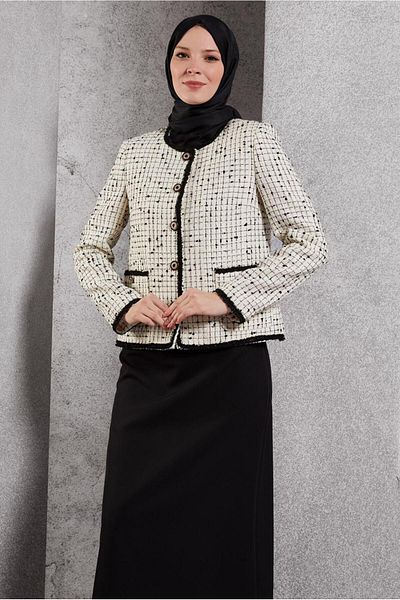 Alvina Σετ Tweed 30500 - Σετ με φούστα