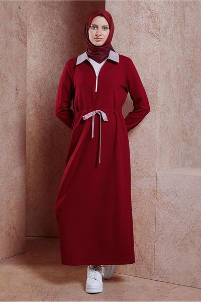 Alvina Tracksuit Dress 44753 - Lace-Up Design