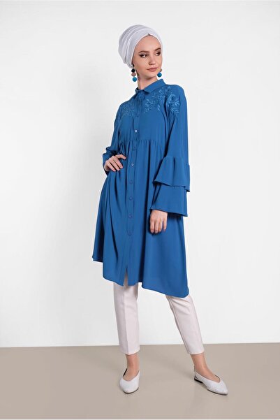 Alvina Τουνίκ με λεπτομέρεια κεντήματος 4444