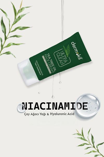 Dermokil 50 Ml Tea Tree Oil Face Cream