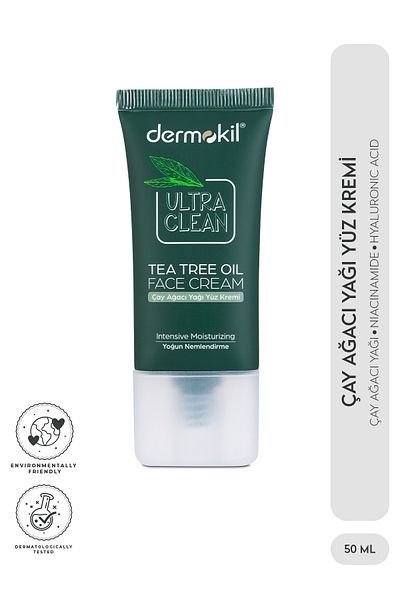 Dermokil 50 Ml Tea Tree Oil Face Cream
