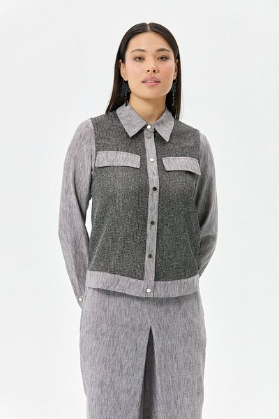Esswaap Mesh Jacket Trousers Skirt Suit Anthracite