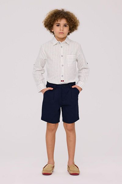 Nebbati Bg Store Boys' Navy Blue Shorts