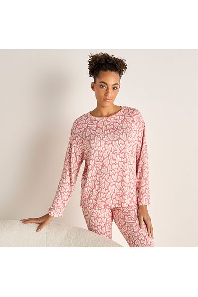 FAV All-Over Print T-shirt and Pyjama Set