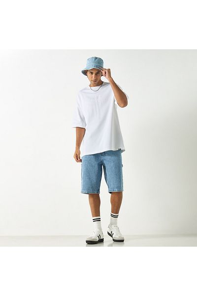 FAV Regular Fit Denim Shorts with Pockets