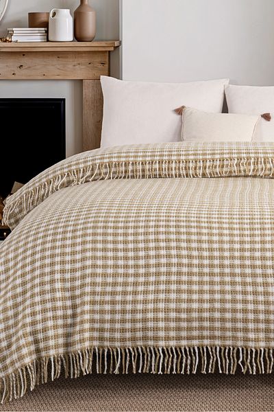Eponj Home Single Acrylic Cotton Blanket Honey