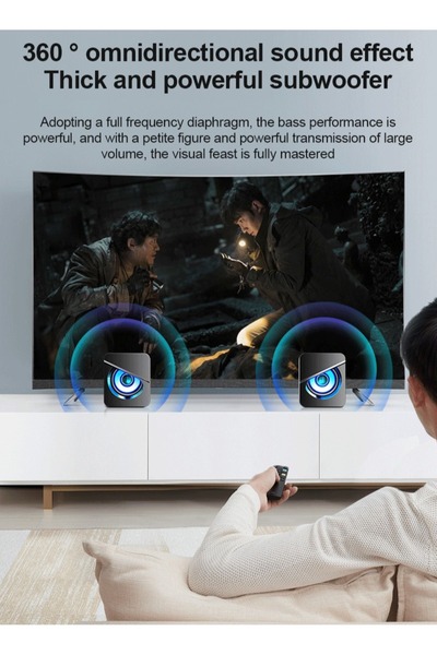 FlashHawk Mini PC Speakers with LED Light, USB Powered Wired Desktop Small Speakers