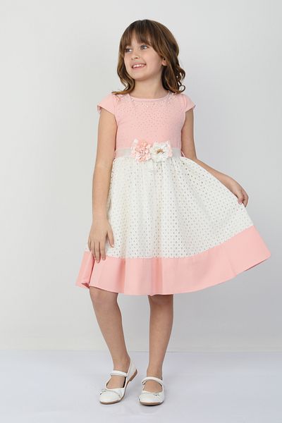 e-çocuk Φόρεμα κοριτσιού Rhinestone Flower 26087