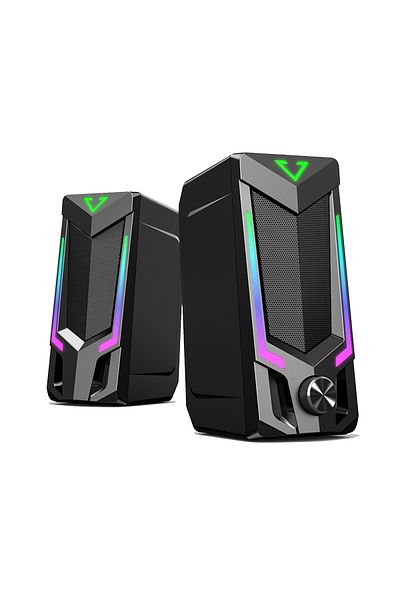 SADA Wired or Bluetooth Computer Speakers, USB Powered PC Speakers