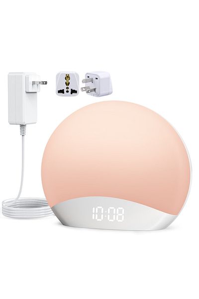 Choice Australian Awakening Wake Up Sunrise Alarm Clock Table Clock Dimmable With 3 Ring 8 Nightlight 26 So