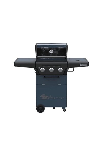 Aygaz X350 Klasik Barbekü - Gri Mavi - LED Işıklı Düğmeli