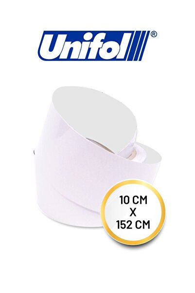 Azra Reklam UNIFOL PARLAK BEYAZ Folyo 152x10 CM Mobilya - Fayans - Araç Kaplama
