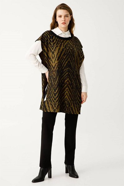 Esswaap Tree Bark Printed Inside and Outside Set Khaki