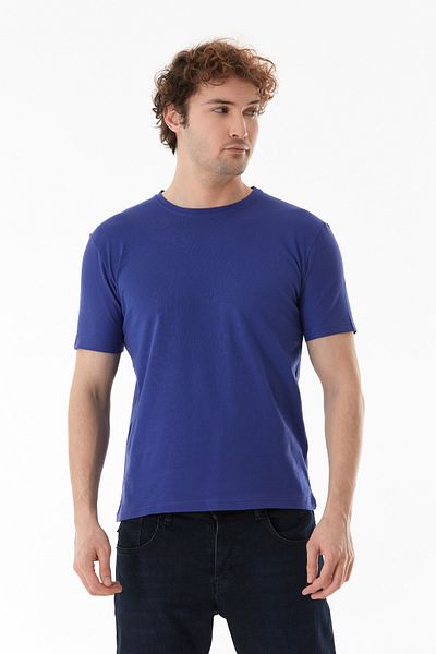 Fulla Moda Μπλουζάκι Basic Crew Neck