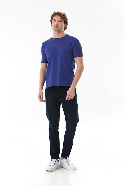 Fulla Moda Μπλουζάκι Basic Crew Neck