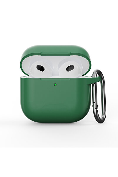 PSGT Airpods Nesil 4 Uyumlu Kılıf Silikon Kapak Arka Koruma Kabı Koruyucu Kılıf