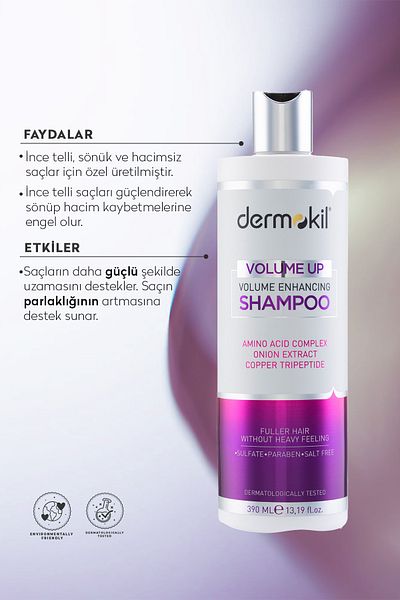 Dermokil Volume up Volumizing Shampoo 390 ml