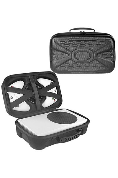 FlashHawk Large Capacity Dustproof Shockproof Storage Bag for Xbox Series S