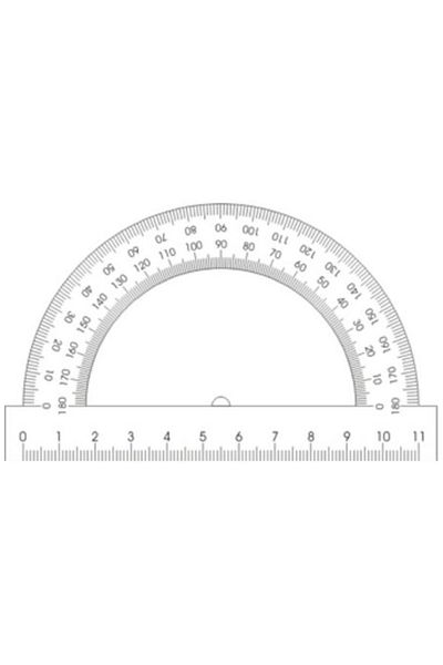 HATAS 180 Degree Minkale Plastic 10 cm - 0905